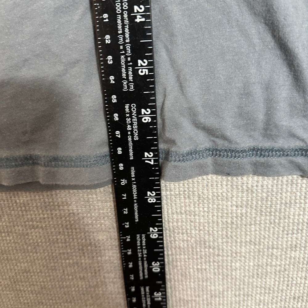 Y2K Black Hearts Brigade Eagle Lost Love Mineral Wash Tee Blue LA Destroyed Sz L - Picture 5 of 10
